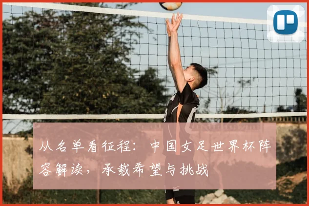 从名单看征程:中国女足世界杯阵容解读,承载希望与挑战